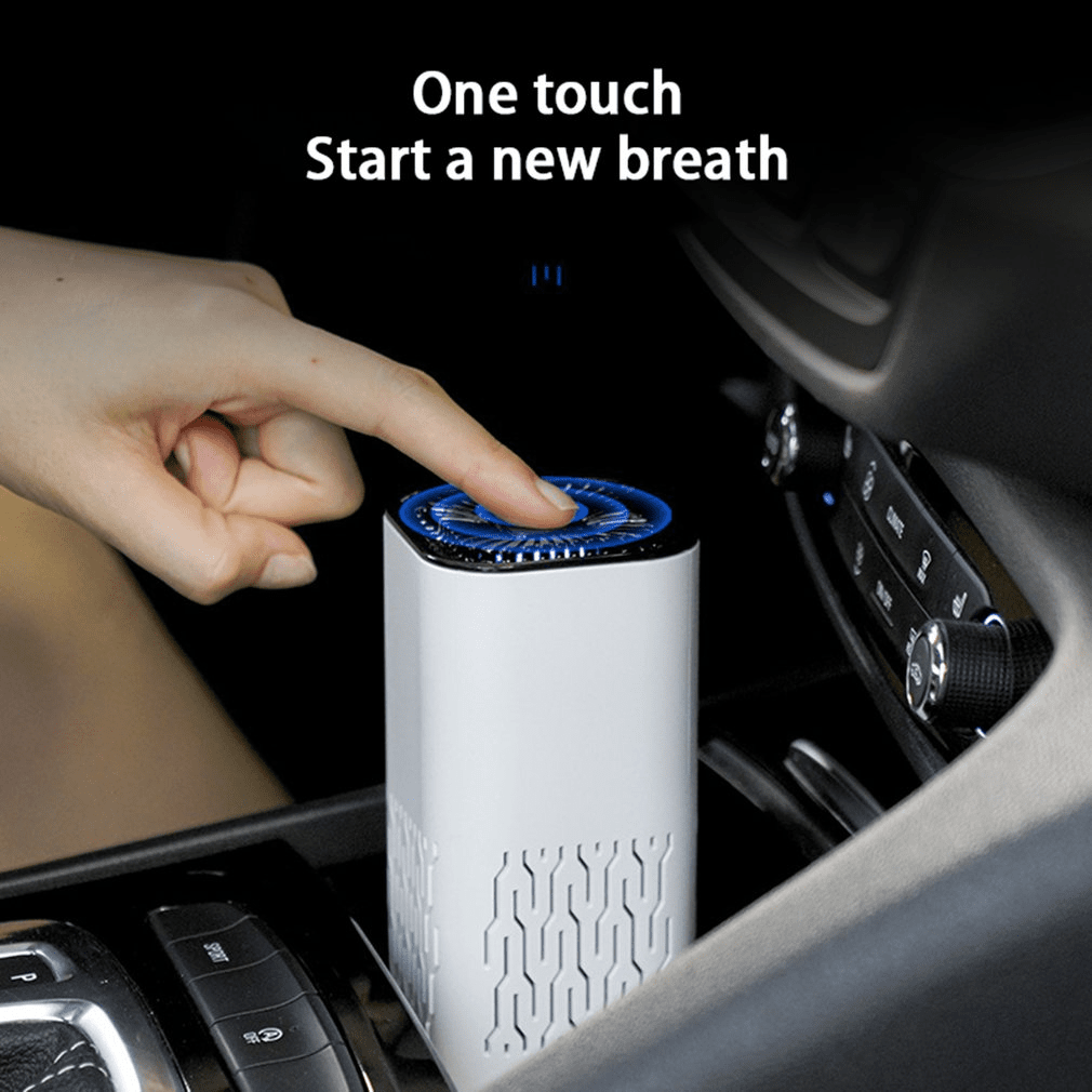 Portable Car Air Purifier for Allergy Relief - Future Gizmo Finds