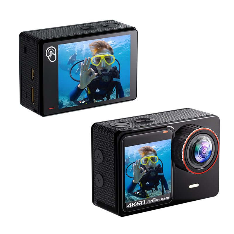 4K Waterproof Sports Camera Anti-shake Video Cam - Future Gizmo Finds