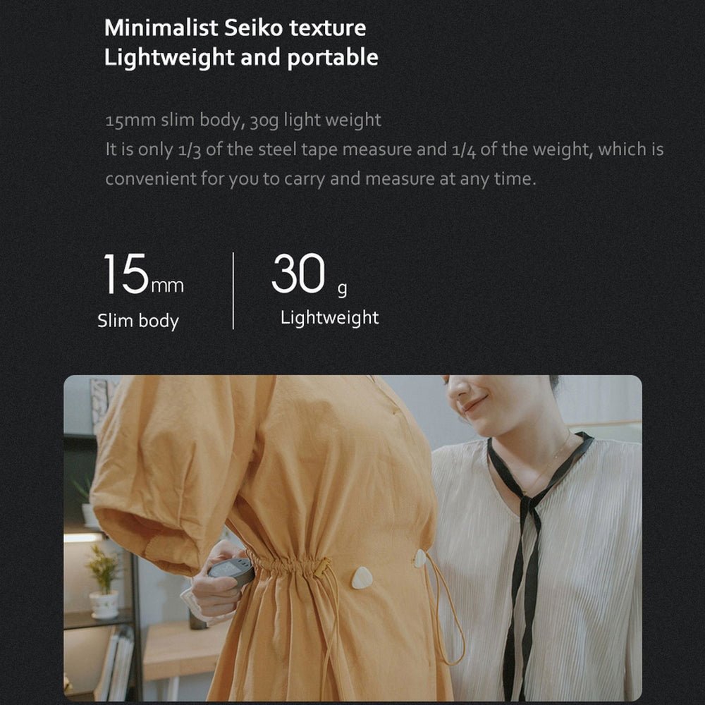 Duke Small Q Electronic Ruler - Precise Handheld Digital Distance Measuring Tool - Future Gizmo Finds